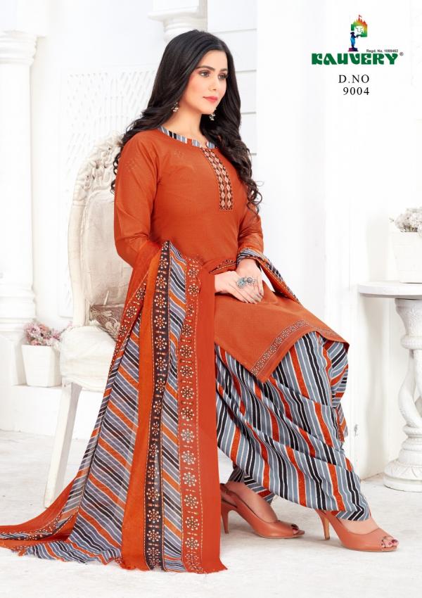 Kauvery Festival Vol-9 Cotton Designer Readymade Suit